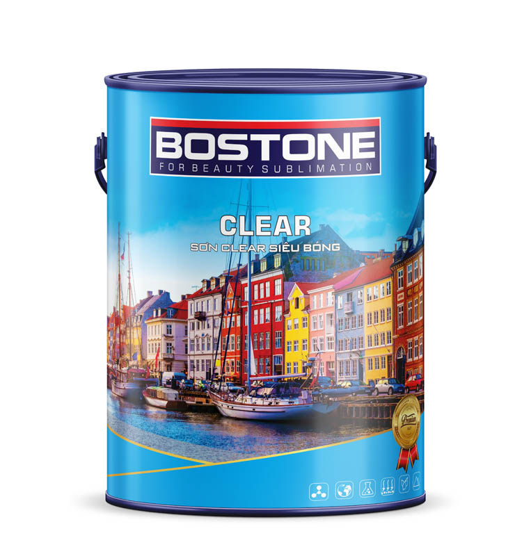 Sơn clear siêu bóng