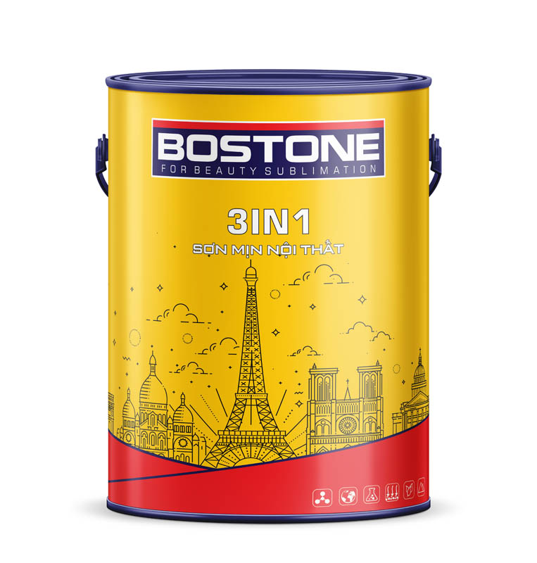 Sơn mịn nội thất 3in1